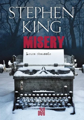 Capa de Misery: louca obsessão