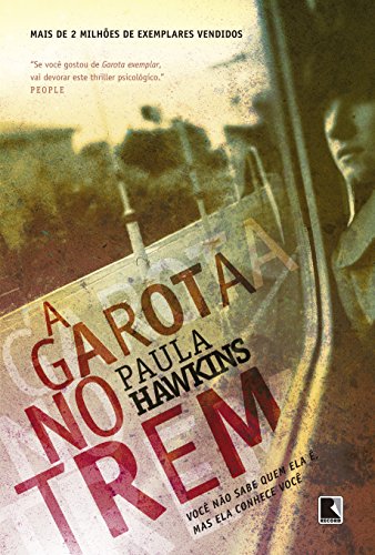 Capa de A garota no trem